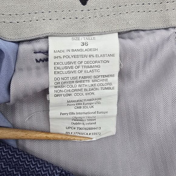 Callaway Lightweight Golf Shorts Men's 36 Blue Athletic Performance - Picture 4 of 5